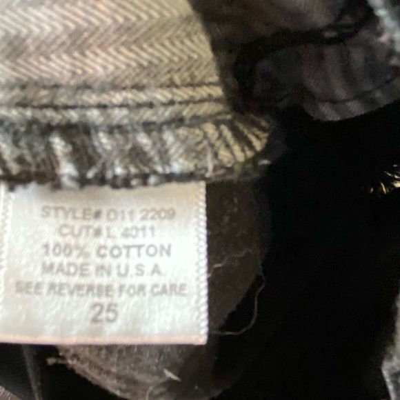 CarMar Destroyed Denim Shorts Black - Picture 4 of 7